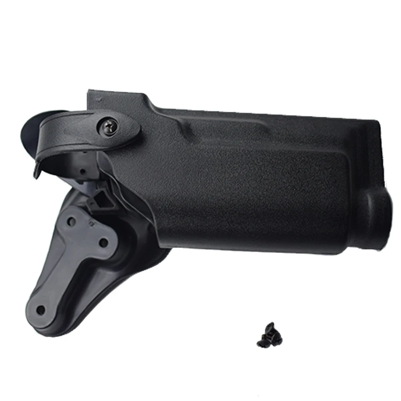 Beretta-armas militares Airsoft M9 92 96, accesorios de pistola táctica con linterna, pistola de caza, funda de cintura negra de caída rápida - imagen 5