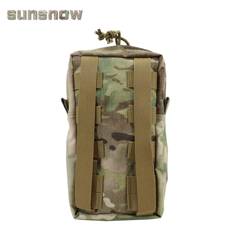 Chaleco táctico para deportes al aire libre, bolsa larga para artículos diversos, mediana vertical, bolsa - imagen 4