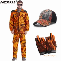Traje táctico impermeable Blaze alta visibilidad naranja