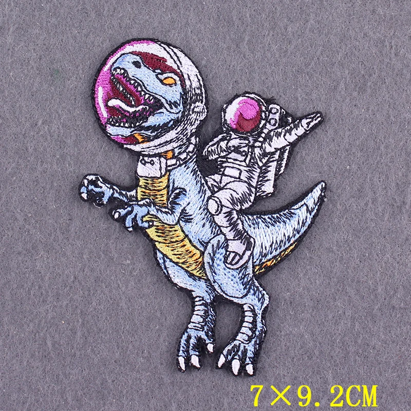 Parches de astronauta en la ropa DIY Space Things ropa parches adhesivos térmicos parches bordados parches de naturaleza para ropa - imagen 3