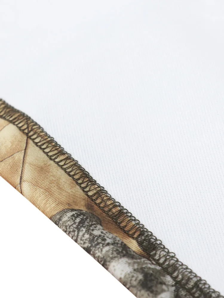 Chaqueta con capucha de camuflaje para caza y pesca, chaqueta transpirable de secado rápido para exteriores, chaqueta de protección solar antisudor para verano - imagen 4