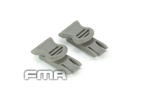 FMA-Correa giratoria para gafas, Clips giratorios DE 19mm DE ancho para montaje en riel DE casco deportivo BK/DE/FG, novedad - imagen 5