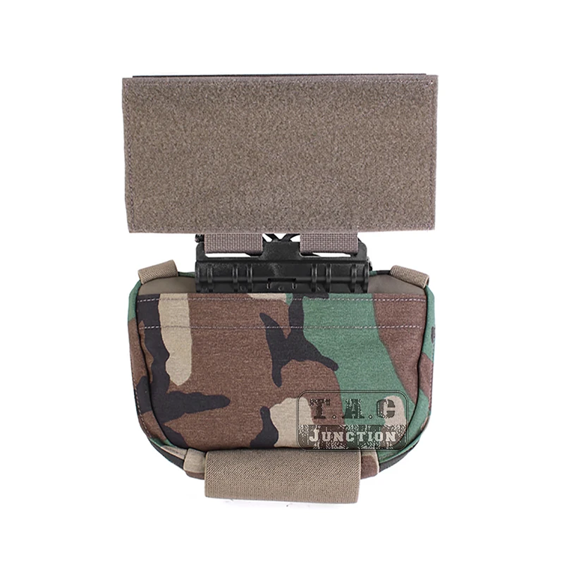Tactical Quick Release Dangler Drop Pouch Fanny Pack For Plate Carrier Vest Releasable Abdominally Integrated Pouch - imagen 2
