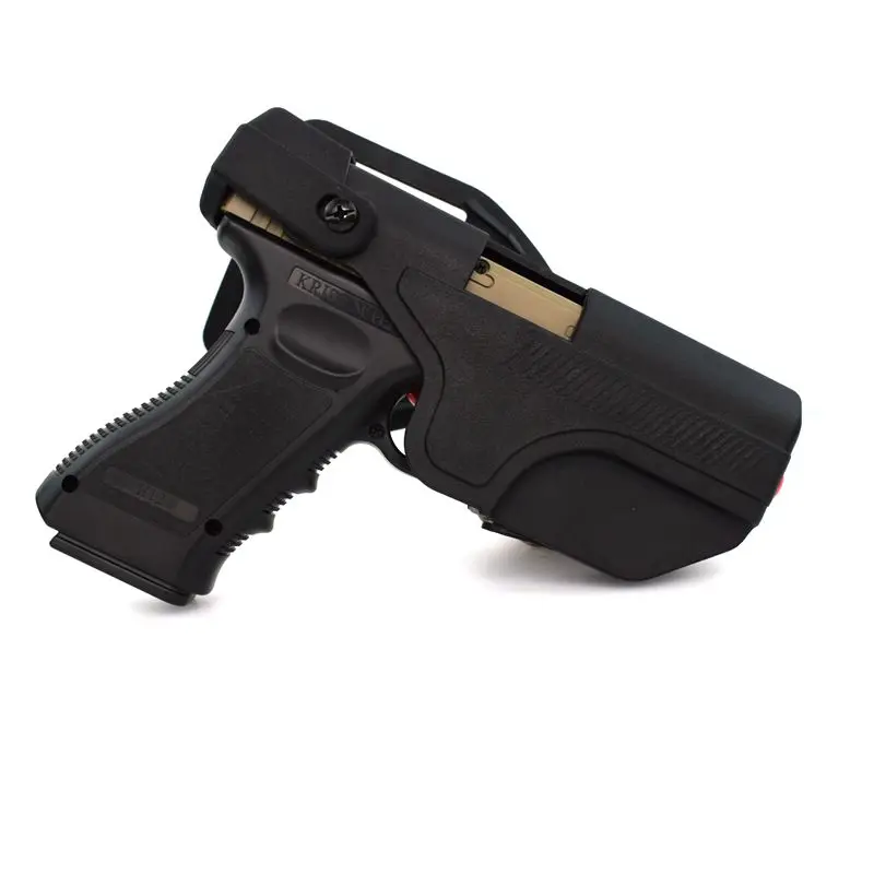 Funda de pistola Glock de tiro derecho, funda de cintura de pistola de aire Glock de caza de alta calidad, 17, 18, 19, 22 - imagen 4