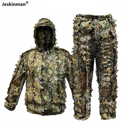 Traje Ghillie camuflaje biónico de poliéster transpirable con arce