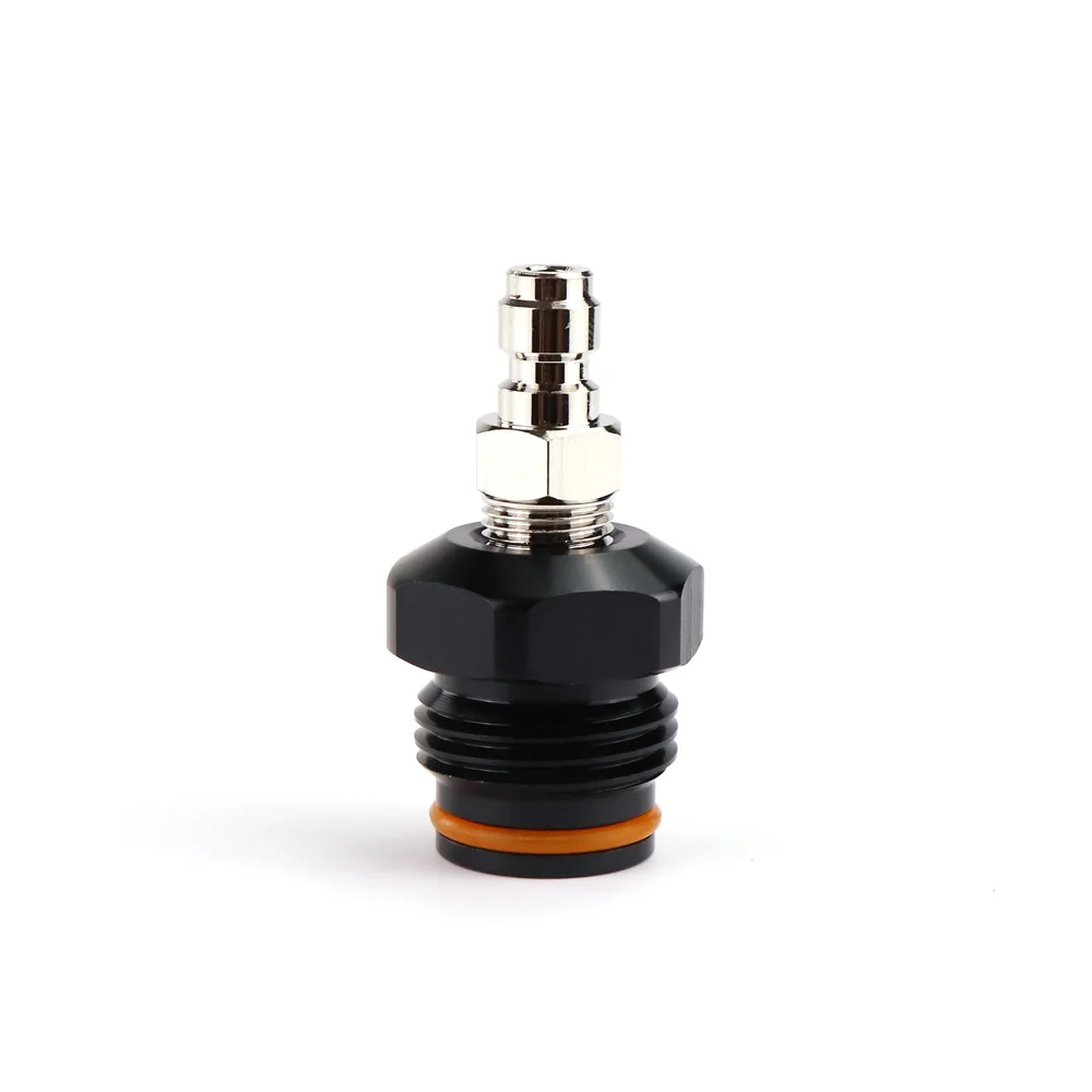 Adaptador de manguera con conector rápido macho ASA para llenado remoto