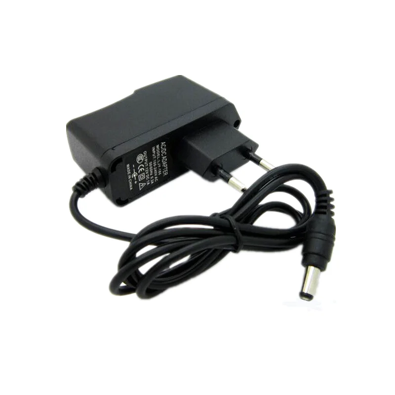 Adaptador AC/DC DC 12V 1A AC 100-240V Adaptador convertidor 12 V voltios Cargador Fuente de alimentación Enchufe UE EE. UU. DC 5,5*2,1 MM para cámara CCTV - imagen 2