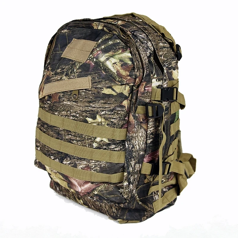 Mochila impermeable de camuflaje biónico para caza y pesca, bolso de hombro doble multifuncional, Oxford tela resistente al desgaste, 40L - imagen 3