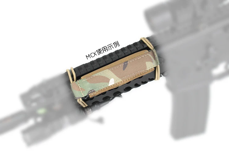 Bolsa de batería de escalada Original, equipo de caza táctico al aire libre y 416C / MCX/MPX, hueso de pescado de madera PDW de protrusión corta - imagen 5