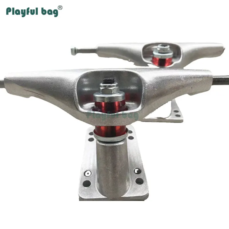 Soporte de dirección para monopatín, accesorio de aleación de aluminio para monopatín, camiones, Longboard, AMA67, 1 par, 6,25 pulgadas - imagen 2