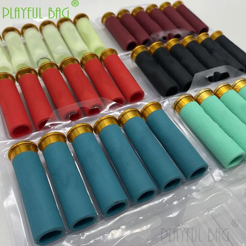 Playful bag AKA M870 soft bullet shell Sponge EVA soft bullet toy equipment CS accesorio decorativo AQA38 - imagen 2