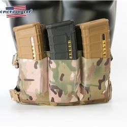 EMERSONGEAR Portacargadores Triple M4 Airsoft 6 revistas cintura