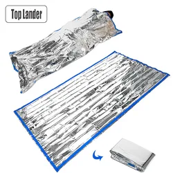 Saco de dormir emergencia térmico ultraligero supervivencia