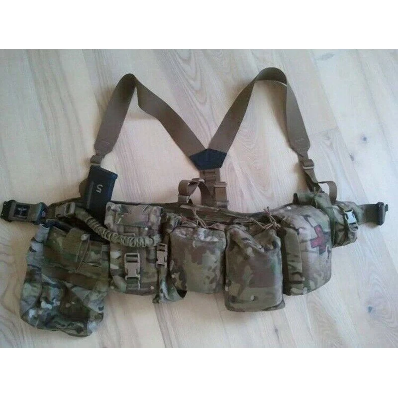 VTAC caza táctica camuflaje cintura Sling Correa función de cuerda de trabajo Sling correa de hombro - imagen 5