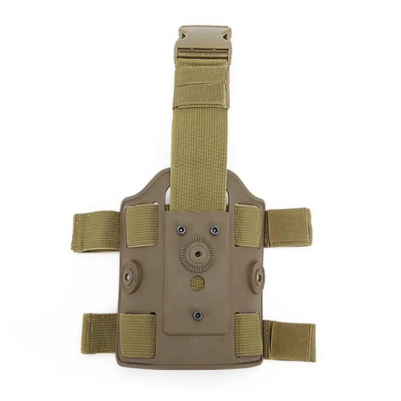 Plataforma táctica militar para pierna, accesorios para pistola de pierna, Airsoft, caza, Glock 17/M9/1911/UPS/P226 - imagen 5