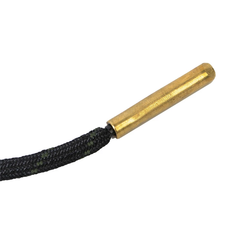 Cuerda de serpiente de limpieza de núcleo de pistola Airsoft apta para.270 Cal.280.284 y 7mm, herramienta de cepillo de limpieza de núcleo de pistola de aire de Rifle de barril - imagen 4