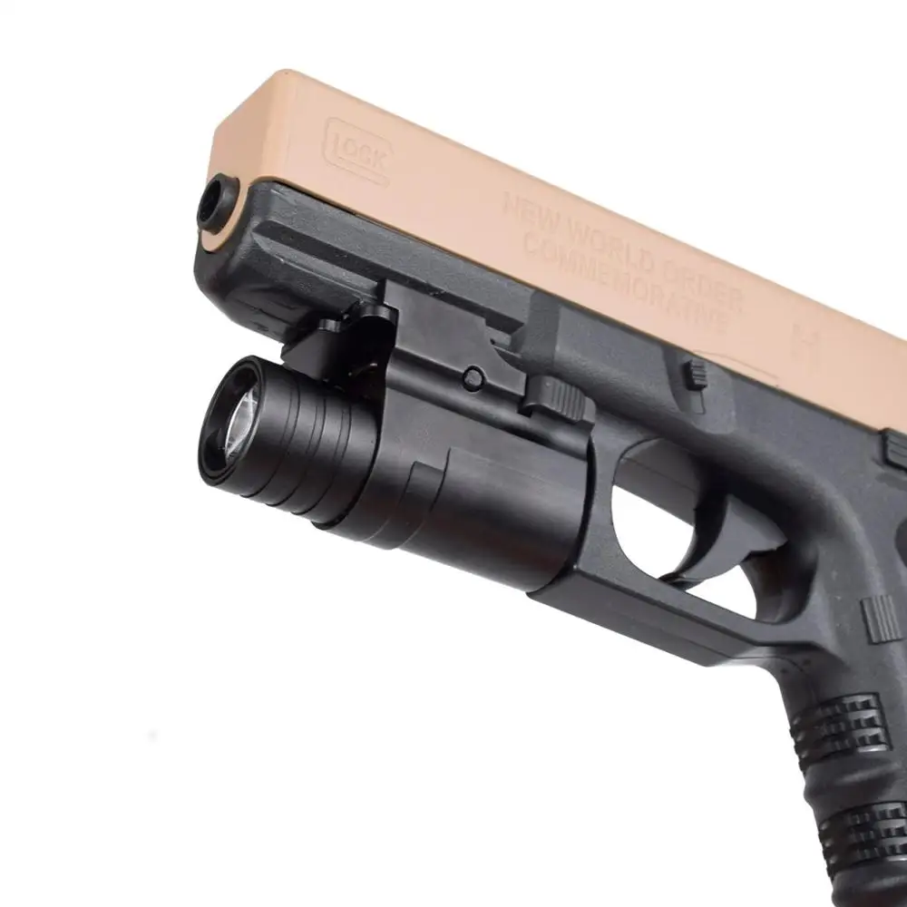 Pistola táctica de luz estroboscópica constante, linterna de pistola montada en armas compactas para pistola de mano casi de tamaño completo - imagen 2