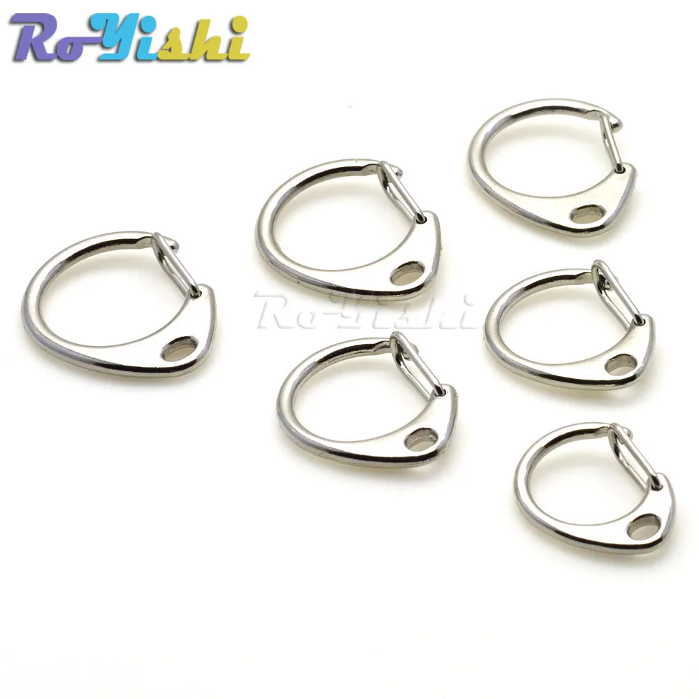 Llaveros de plata de 1000 unids/paquete, anillo dividido, llaveros de alta calidad, accesorios para hacer bricolaje - imagen 3