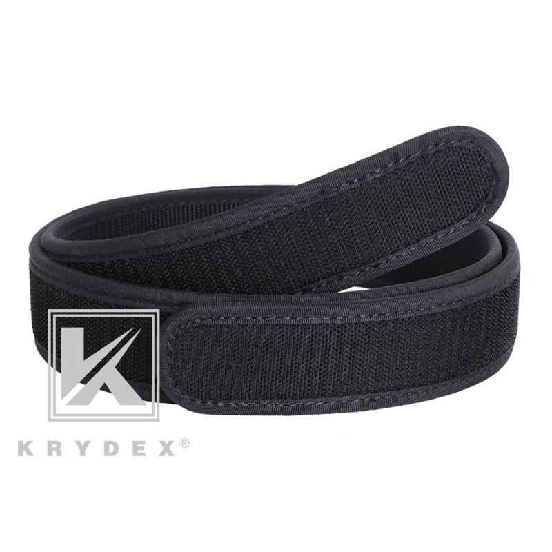 KRYDEX Cinturón táctico interior sin hebilla, gancho Loopback - imagen 3