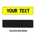 yellow velcro