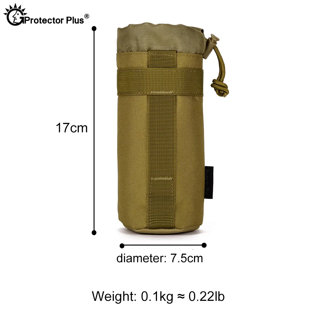 PROTECTOR PLUS bolsa de caza táctica al aire libre con bolsas Molle estilo civil pesca senderismo deporte riñonera con bolsa de agua - imagen 4