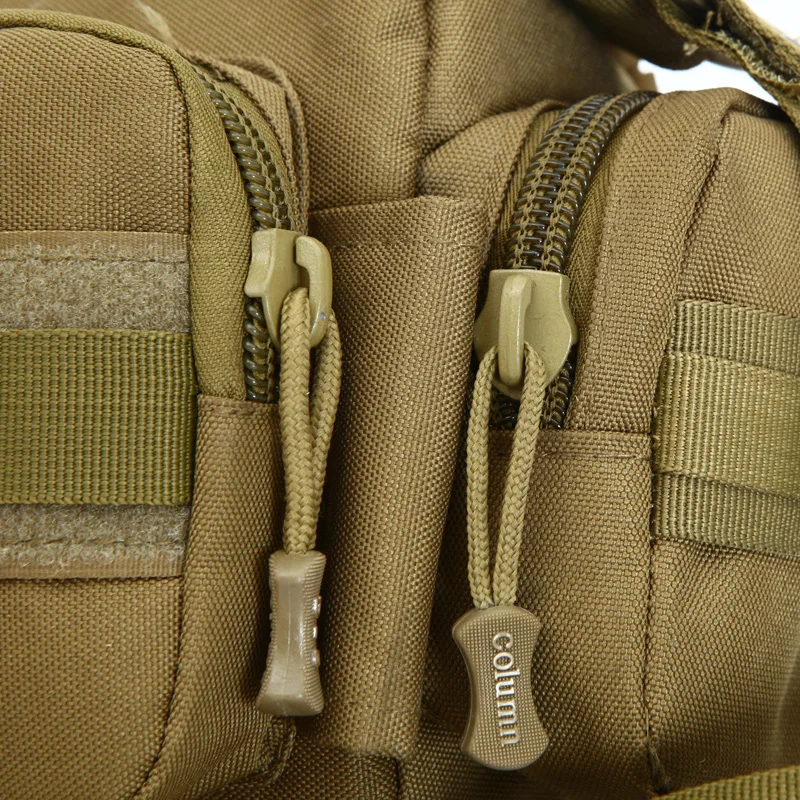 Riñoneras de nailon impermeables para exteriores, bolsa de pecho de camuflaje para hombres y mujeres, riñonera para montar, cazar, bolsas para fotografía - imagen 5