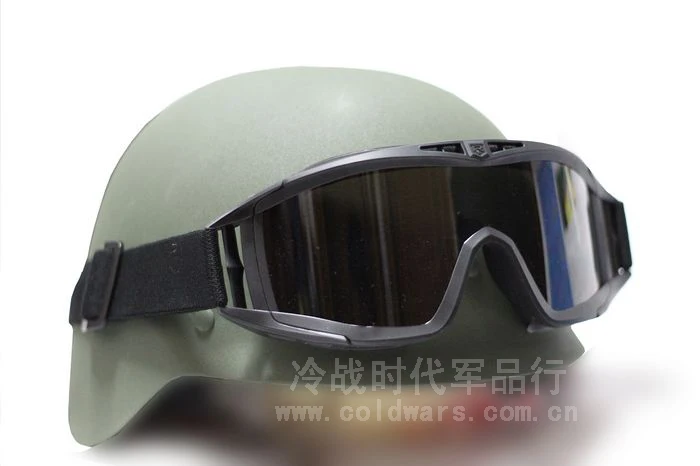 Casco protector táctico para paintball, cubierta EMR rusa, casco de acero puro 6b26, gafas - imagen 4