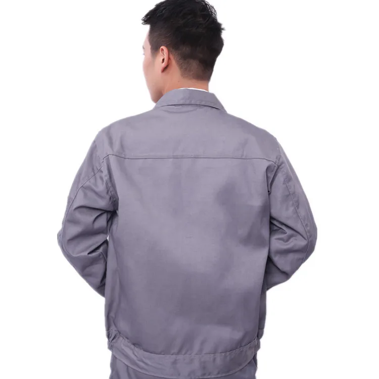 Nuevos conjuntos de ropa de trabajo, chaquetas y pantalones para hombres y mujeres, traje de trabajo para reparadores de máquinas, uniforme de trabajo general para taller de soldador - imagen 5
