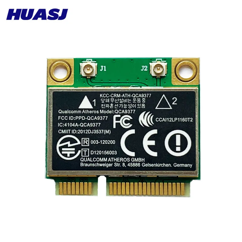 Huasj-Módulo adaptador WIFI de doble banda, mini PCI-E, 2,4G/5G, BT4.0, QCA9377 - imagen 2