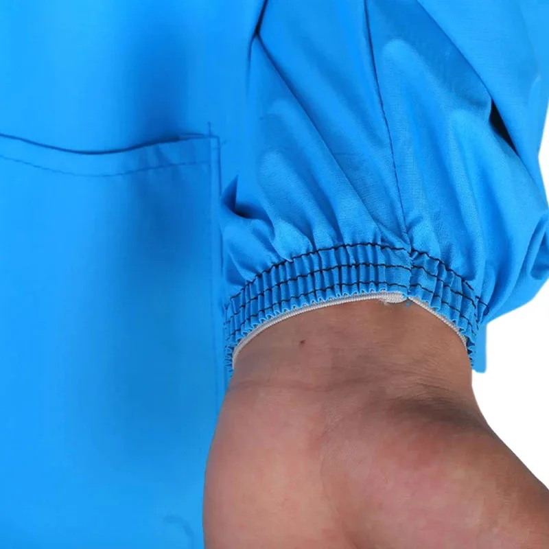 Bata impermeable reutilizable unisex, prenda de trabajo resistente al aceite y apta para la limpieza del hogar - imagen 5