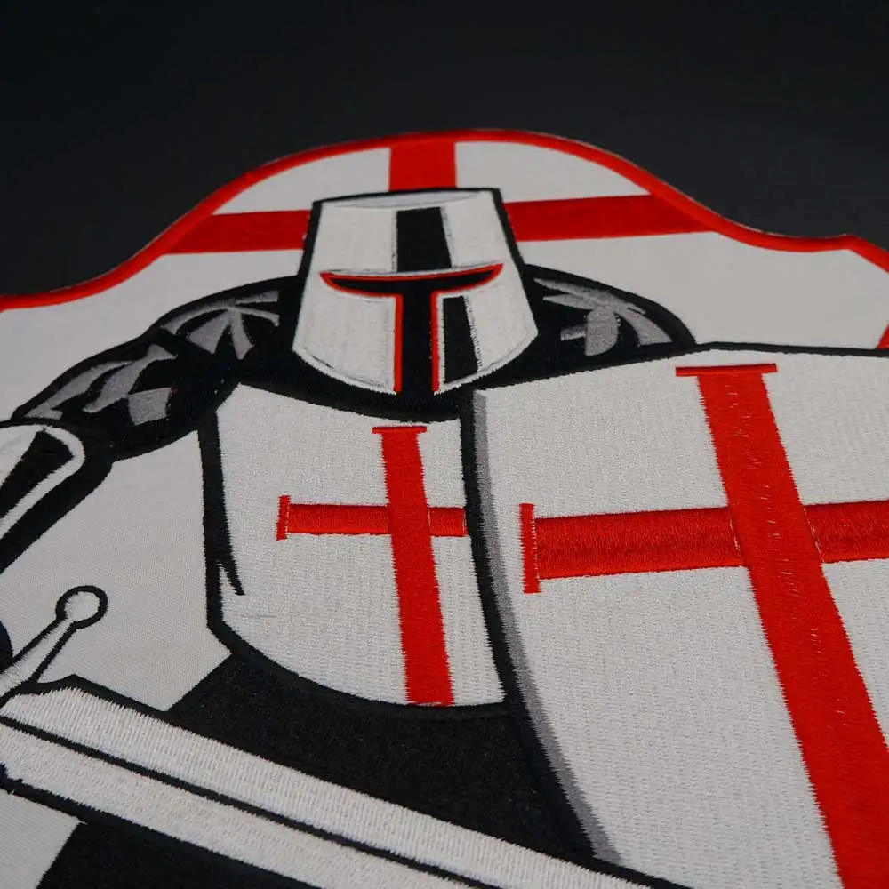 Crusaders Australia MC grande bordado Punk Biker parches ropa pegatinas Ropa Accesorios insignia - imagen 5