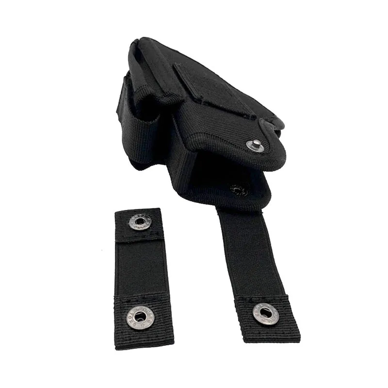 Pistolera táctica compacta derecha izquierda intercambiable, cinturón de caza oculto, accesorios de pistola con bolsa de cargador - imagen 3