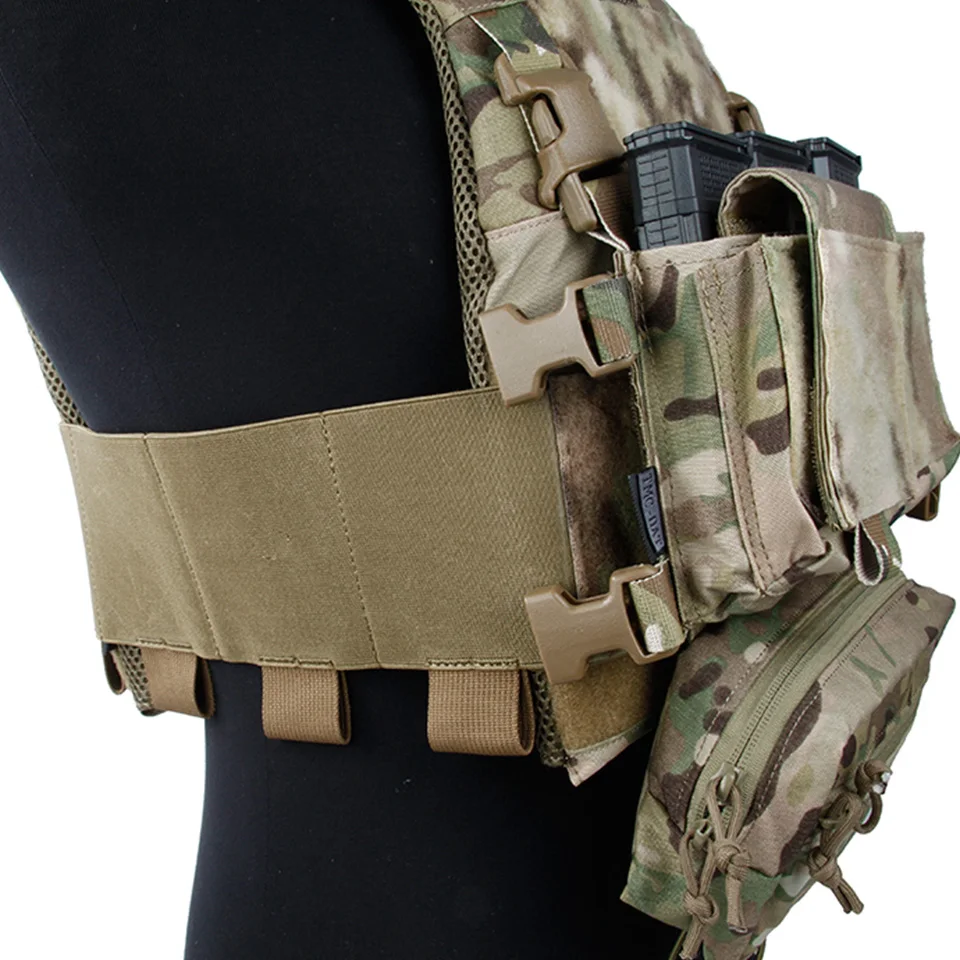 Chaleco táctico ligero TMC, conjunto completo de tela Multicam para colgar en el pecho SS TMC3171 - imagen 4