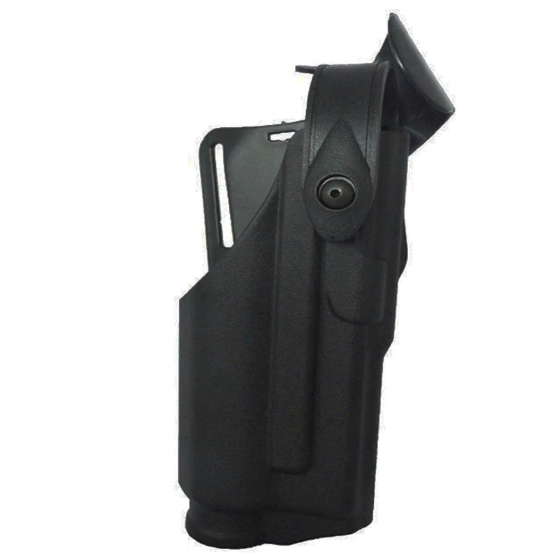 Pistolera militar táctica Airsoft Glock 17 19 22 23 31 32, funda de cinturón, rodamiento de linterna, funda de transporte para pistola de mano derecha - imagen 2