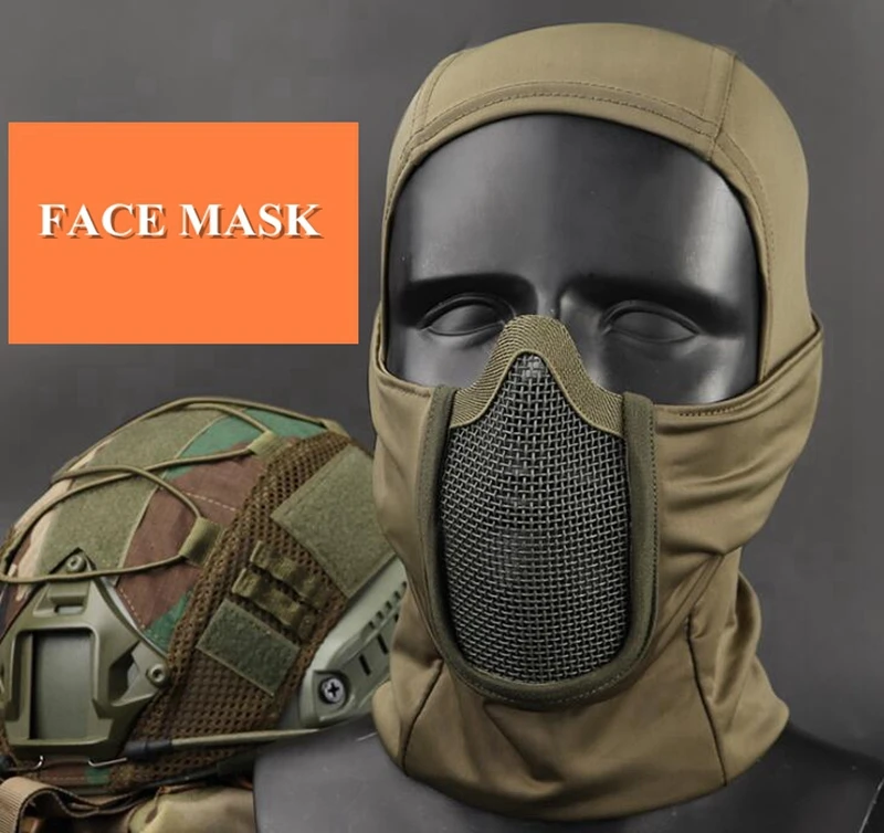 Pasamontañas Airsoft CLUSGO - Detalle de ajuste