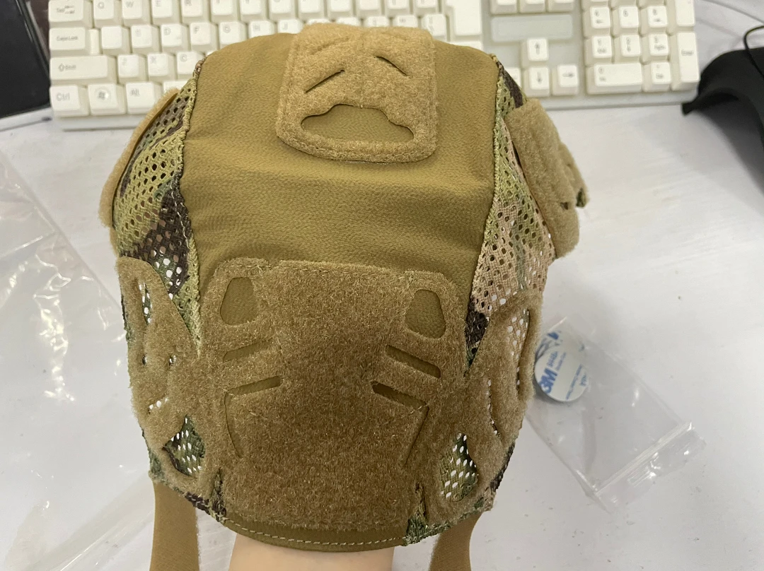 Ako-Casco táctico con sistema 3,0, casco de camuflaje de malla con gancho y bucle, selección Multicolor - imagen 4