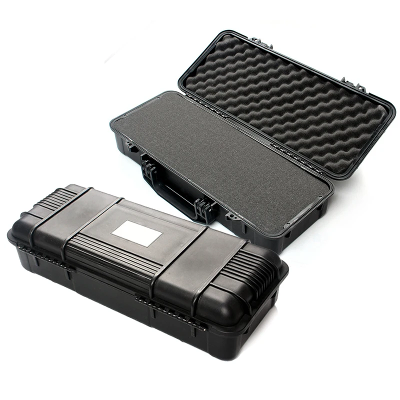 Caja de Herramientas de instrumentos de seguridad a prueba de agua, equipo de caza al aire libre, caja protectora sellada con estuche de instrumentos de esponja - imagen 2