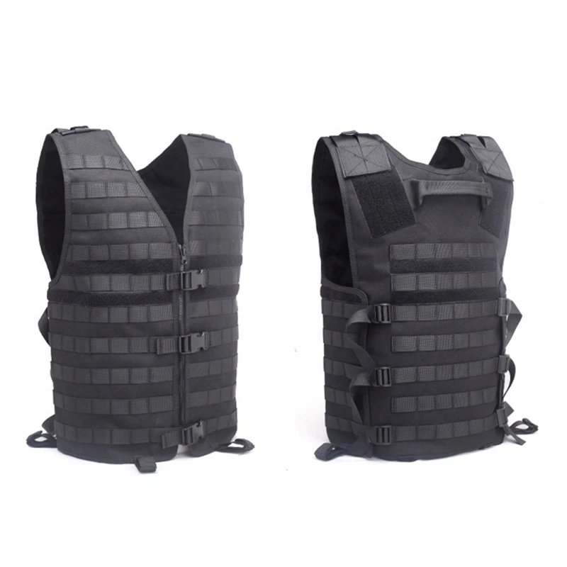 Chaleco Molle de camuflaje táctico militar de alta calidad para caza, armadura corporal de juego de guerra, chaleco protector CS para Airsoft al aire libre - imagen 2