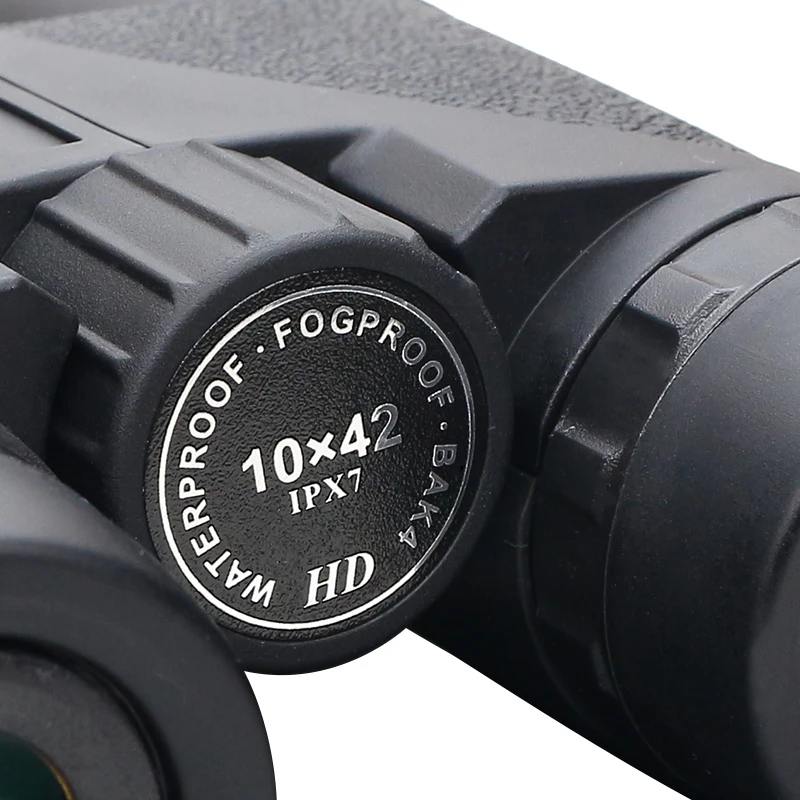 Binoculares a prueba de niebla, binoculares deportivos con relleno de nitrógeno, telescopio óptico profesional, para acampada y senderismo, 10x42 - imagen 3