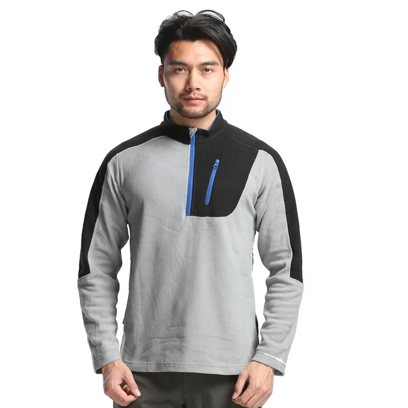 Rebeca holgada para hombre y mujer, camisa deportiva gruesa para acampar al aire libre, Trekking, sudadera con forro polar, para amantes del código AGRANDAR - imagen 5