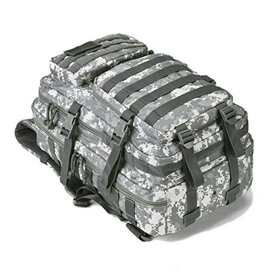 Mochila táctica grande de asalto de caza de 50L, bolsa Molle, mochila para acampar al aire libre - imagen 5