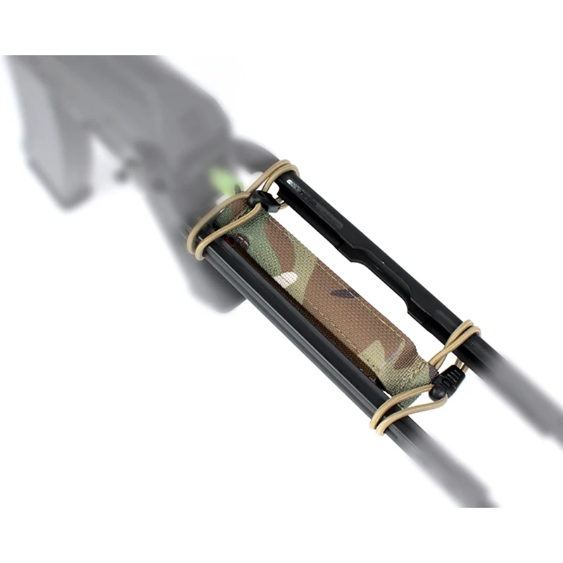 Bolsa de batería de escalada Original, equipo de caza táctico al aire libre y 416C / MCX/MPX, hueso de pescado de madera PDW de protrusión corta - imagen 4