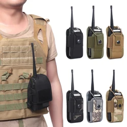 Bolsa táctica MOLLE para radiocomunicación Airsoft exterior