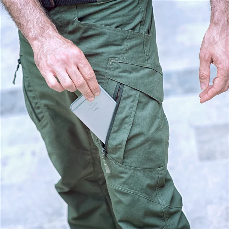 SWAT-Pantalones de combate táctico militar para Hombre, pantalón informal, Cargo, impermeable, para senderismo, acampada al aire libre - imagen 5