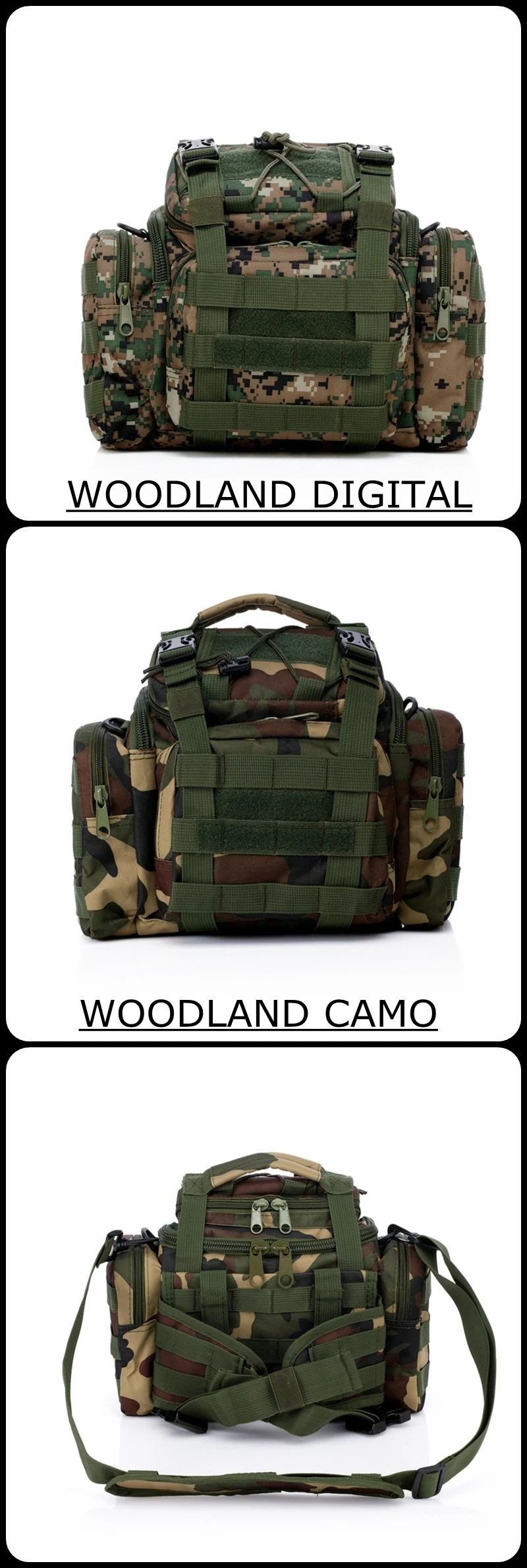 Mochila Táctica - Vista lateral