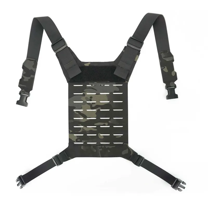 Airsoft D3 SS MK aparejo de pecho táctico MOLLE chaleco aparejo de pecho correa chaleco Universal Panel trasero accesorios de equipo - imagen 2