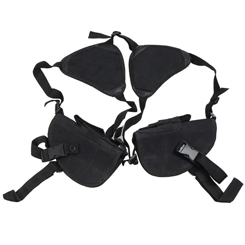 Pistolera táctica de caza militar, funda de hombro Universal, axila izquierda y derecha, combinación desmontable oculta - imagen 3