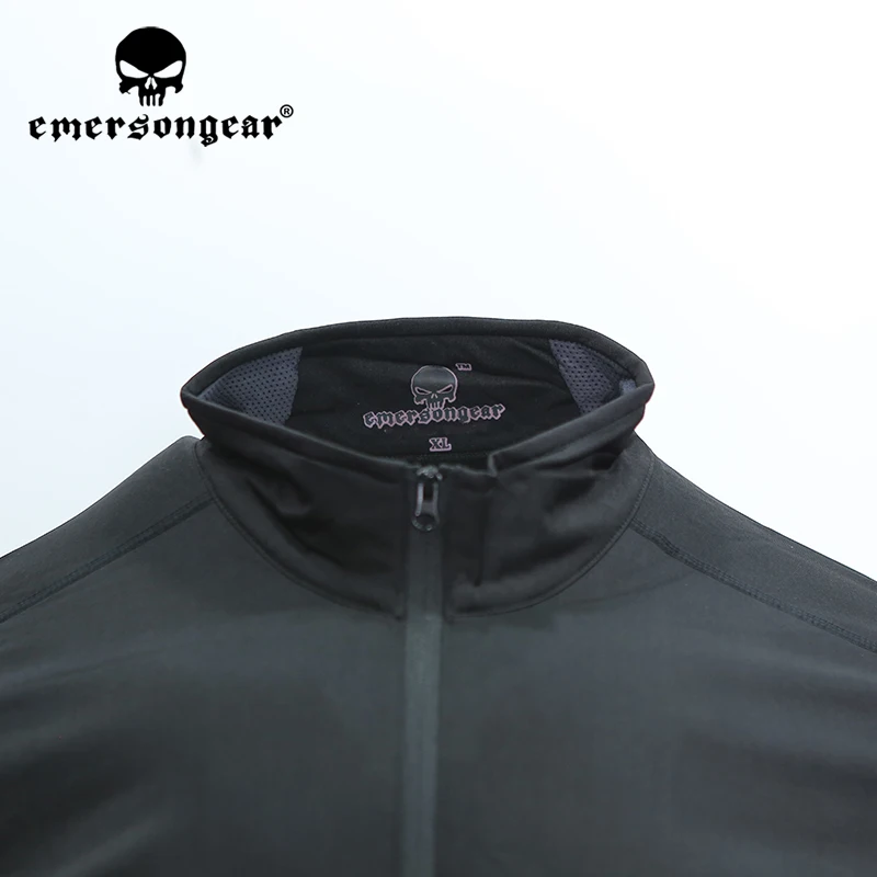 Emersongear-ropa interior cálida y transpirable, ropa interior térmica de invierno para viaje, deporte al aire libre, ciclismo, senderismo, nailon, terciopelo, EM6808 - imagen 4