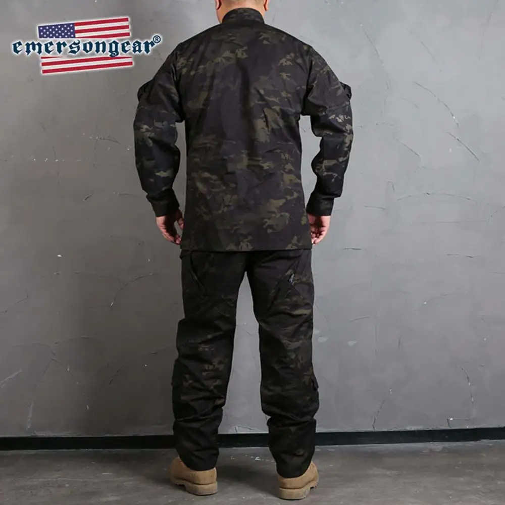 Emersongear campo táctico BDU combate R6 conjunto camisa pantalones uniforme trajes ropa de entrenamiento de asalto caza senderismo Camping EM6930 - imagen 4