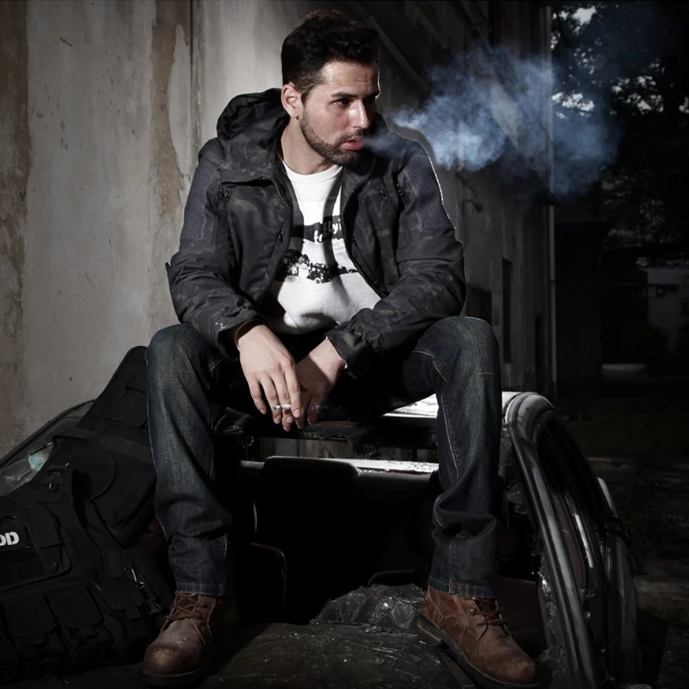 Pro. Chaqueta militar de camuflaje para hombre, equipo táctico Multicam, camisas de combate Airsoft, ropa de caza - imagen 4